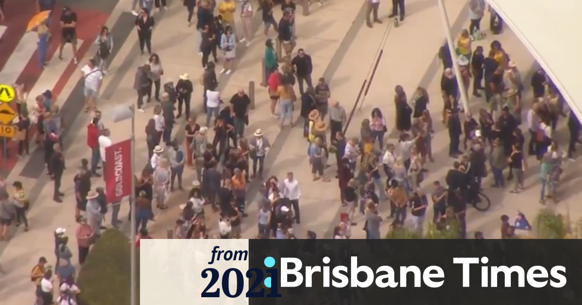 Conspiracytinged protests send Queensland Parliament into lockdown